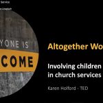 Involving children and teens in church services