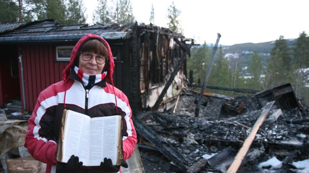 Bible Survives Devastating Fire