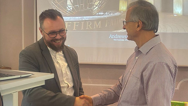 Dr Adam Grześkowiak, the newly appointed Rector of the School of Theology and Humanities, also expressed his appreciation for Moskala