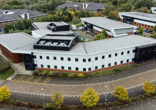 The North England Conference’s newly purchased headquarters, known as Vertex, stands at Sherwood Business Park in Nottinghamshire.