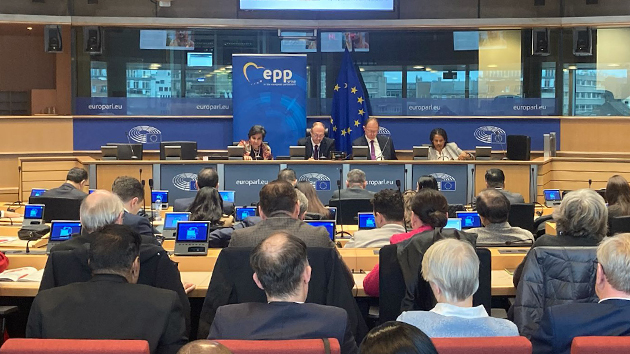 Participants gather for prayer and reflection. The annual event reached a record attendance