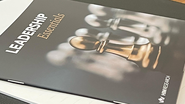 A leadership resource distributed during the Leadership Growth Conference in Tirana, Albania, from 27 to 29 March