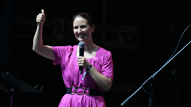 Adventist scholar and professor Ivana Mendez led the morning devotionals at the 2026 European Adventist Youth Congress in Valencia, Spain