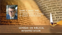 14. Some Recent Trends in Methods of Biblical Interpretation