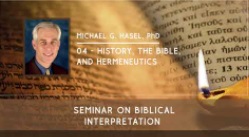 4. History Bible and Hermeneutics