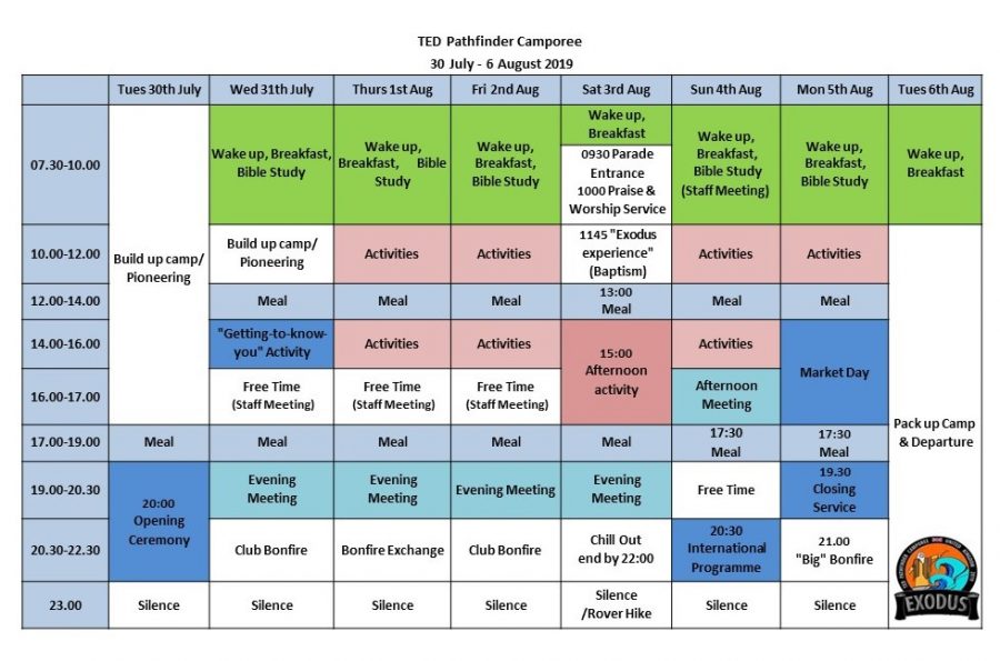 Pathfinder Calender - Trans-European Division