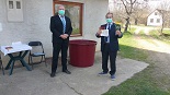 Marijan Plackovics baptism