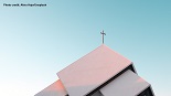 church roof with a cross
